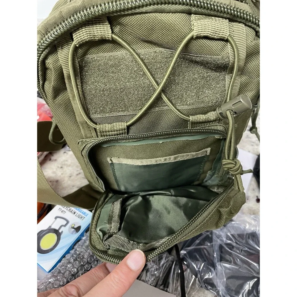 Tactical Bag W/Home Emergency  Azzcony  Survive Kit Supply's 27 Ps 1 Person New